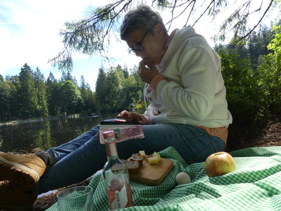 Picknick am Wunderschönen Mathislesweiher Hinterzarten - Birgit Fischer